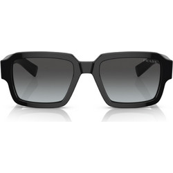 Prada 02ZS 1AB06T Γυναικεία Γυαλιά Ηλίου Τετράγωνα Κοκάλινα Μαύρα με Μαύρο Degradee Φακό