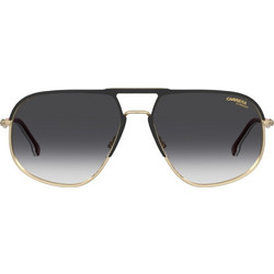Carrera CA318/S I46/9O Ανδρικά Γυαλιά Ηλίου Aviator Μεταλλικά Ασημί με Μαύρο Degradee Φακό