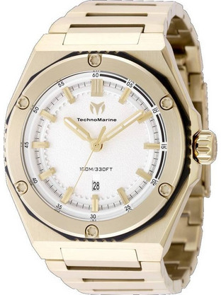 TechnoMarine Coral Legacy Ανδρικό Ρολόι με Ασημί Καντράν TM-416077