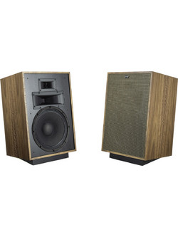 Klipsch Heresy IV Ζεύγος Ηχείων Hi-Fi Βιβλιοθήκης 400W 3 Δρόμων American Walnut