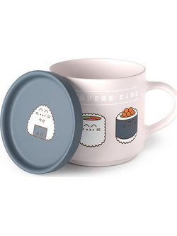 PUSHEEN - Sushi Lover - 14oz Mug + Coaster Set
