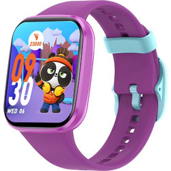 Smartwatch Wish 6 - Μωβ κάσα / μωβ λουρί σιλικόνης