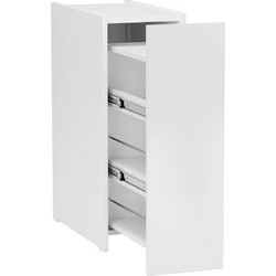 HOMCOM Ντουλάπι Μπάνιου Δαπέδου Ξύλινο 83B-209V90WT