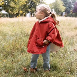 Bemini Αδιάβροχο Poncho Ταξιδίου Red 9-36M