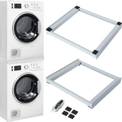 Stakmann 02839212 Κιτ Σύνδεσης Βάσης για Πλυντήριο και Στεγνωτήριο 60x60εκ