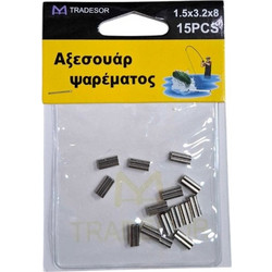 Συνδέσεις σύρματος διπλές - Clips - 1.5x3.2x8mm - 930570