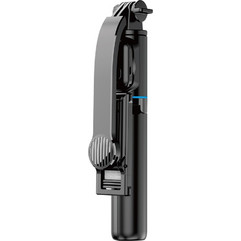 Selfie stick Dudao F18S 4-in-1 foldable tripod with remote control - black