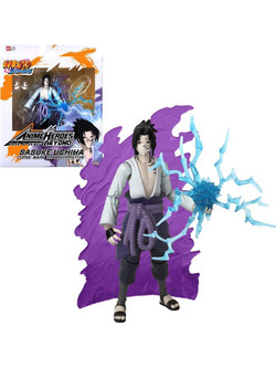Bandai Anime Heroes Beyond Naruto Series Uchiha Sasuke 17cm