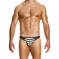 Ανδρικό Striped Through Slip Modus Vivendi 01414_black Μαύρο