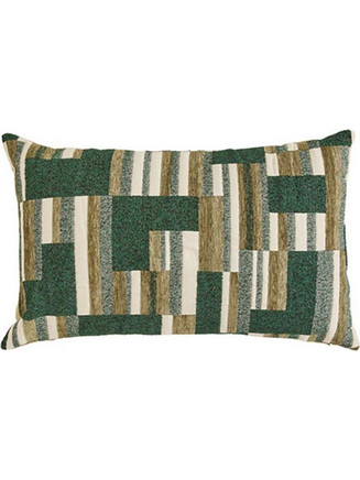 Μαξιλάρι Jacquard χακί 30x50cm