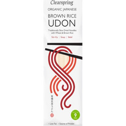 UDON Noodles Σιταριού, φαρδιά -ΒΙΟ - Clearspring - 200gr