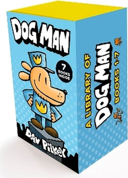 A Library of Dog Man (books 1-7)