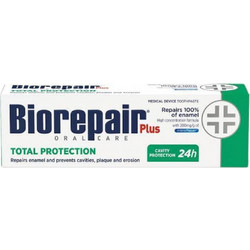 Biorepair Plus Total Protection Οδοντόκρεμα για Ευαίσθητα Δόντια κατά της Πλάκας 75ml