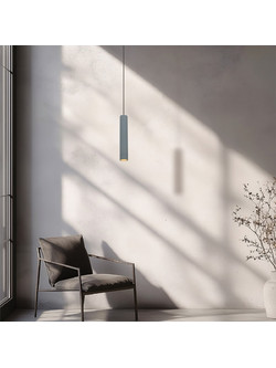 Zambelis Lights Κρεμαστό Φωτιστικό Οροφής Μονόφωτο GU10 Ανθρακί 180024