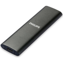 Philips Ultra Speed 500GB Εξωτερικός Σκληρός Δίσκος SSD M.2 USB 3.0 USB-C