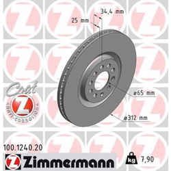 Zimmermann Δισκόπλακα - 100.1240.20