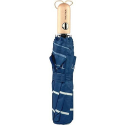 Nautica Rain Umbrella Folding Blue