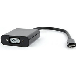 CABLEXPERT USB-C TO VGA ADAPTER BLACK