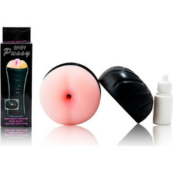 Baile Baby Pussy Anal Real Soft Pocket Pussy Αυνανιστήρι με Δόνηση