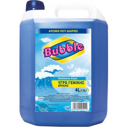 Bubble Υγρό Γενικού Καθαρισμού Θαλάσσια Αύρα 4lt BU-GU-4LT/BL