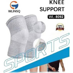 Ελαστική Επιγονατίδα Knee Support WL-8092 One Size 1τμχ σε Μαύρο χρώμα