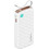 Usams CD225 Power Bank 10000mAh 20W με Θύρα USB-A & Θύρα USB-C Power Delivery White