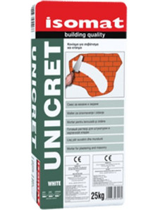 ΚΟΝΙΑΜΑ ISOMAT UNICRET ΓΚΡΙ 25KG (32501251)