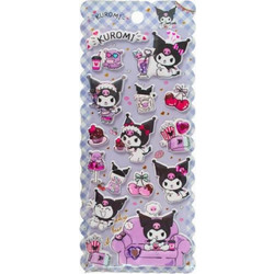 Sanrio: Hello Kitty and Friends - Kuromi Treats Puffy Αυτοκόλλητα