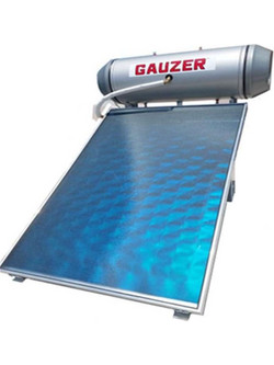 Gauzer Optima Max Standard Ηλιακός Θερμοσίφωνας 200lt 2.4m² Glass Τριπλής Ενέργειας