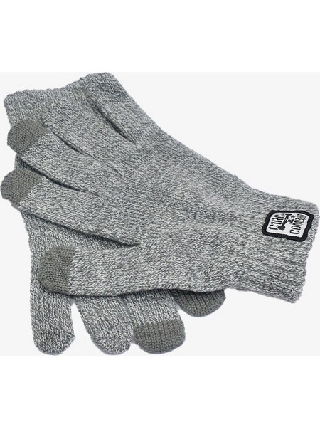 CIRCA Men Combat Touchscreen Gloves - HEATHER GREY - MG002-18