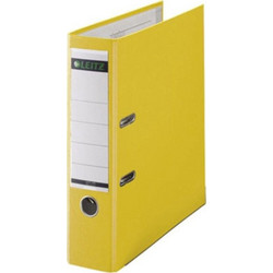 Κλασέρ Αρχειοθέτησης Πλαστικό Leitz 180 A4 80mm Yellow (10105015)