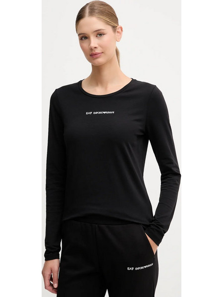 EA7 ARMANI T-SHIRT ΜΠΛΟΥΖΑ ΓΥΝΑΙΚΕΙΑ - ΜΑΥΡΟ - 7W000531 AF12115
