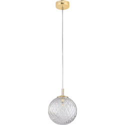 TK Lighting Cadix Κρεμαστό Φωτιστικό Οροφής G9 Χρυσό 4609