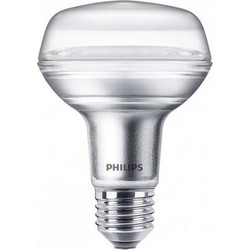 Philips E27 LED Reflector R80 Warm White Bulb 4W 60W LPH00829