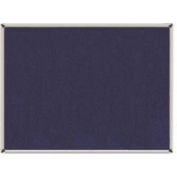 Typotrust Πίνακας Τσόχας Μπλε 120x240cm Με Μεταλλικό Πλαίσιο
