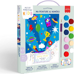 Paint by Number Kit for Kids - Unicorn and Piou
