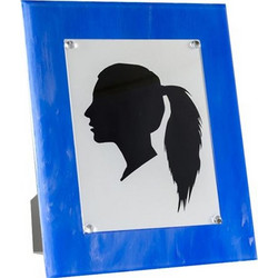 Κορνίζα Capri Blue Μπλε Mario Luca Giusti (36x30 cm)