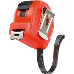ΜΕΤΡΟΤΑΙΝΙΑ ΑΥΤΟΜΑΤΗ COMPACT 3m x16mm ΚΟΚΚΙΝΗ ΜΕ ΚΛΙΠ ΖΩΝΗΣ LAMPA - 1 ΤΕΜ