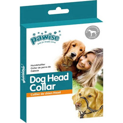 Pawise Dog Head Collar Περιστόμιο Υπακοής Eκπαίδευσης για Σκύλους Μαύρο XXL - Ν6