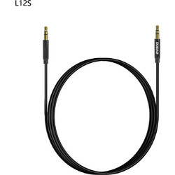 Dudao L12S AUX cable mini jack 3.5mm 1m 3-pole stereo - black