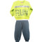 Joyce Παιδικό Σετ Φόρμας Navy Μπλε Lime 2362111