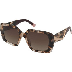 Missoni MIS0246GS C9KHA Γυναικεία Γυαλιά Ηλίου Τετράγωνα Κοκάλινα Διαφανή με Καφέ Φακό