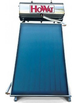 Howat Ηλιακός Θερμοσίφωνας 160lt 2.3m² Glass Διπλής Ενέργειας