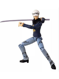 Bandai Anime Heroes One Piece Trafalgar Law Action 17cm 36937