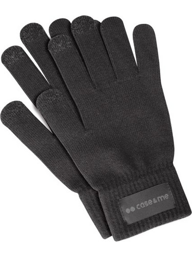 SBS CASE ME WINTER GLOVES FOR TOUCH SCREENS ONE SIZE black