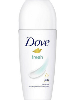 Dove Fresh Γυναικείο Αποσμητικό Roll On 48h 50ml