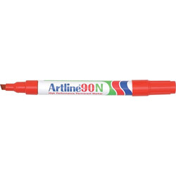 Μόνιμος μαρκαδόρος Artline 90 κόκκινος (μύτη 2 - 5 mm)