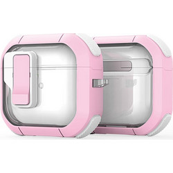 Dux Ducis PECN Series Θήκη για Apple AirPods 4 Ροζ / Λευκή