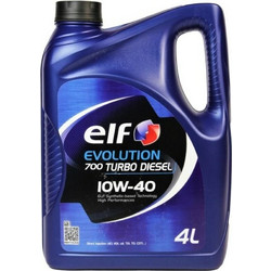 Elf Evolution 700 Turbo Diesel Συνθετικό Λάδι Αυτοκινήτου 10W-40 4lt