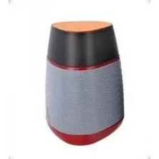 Wster WS-1826 Ηχείο Bluetooth 5W με Ραδιόφωνο Μαύρο Κόκκινο